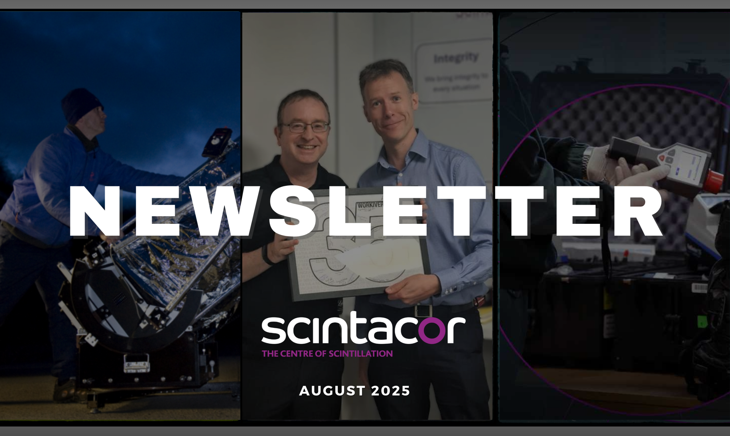 Scintacor September 2025 Newsletter – Security, Milestones & Events